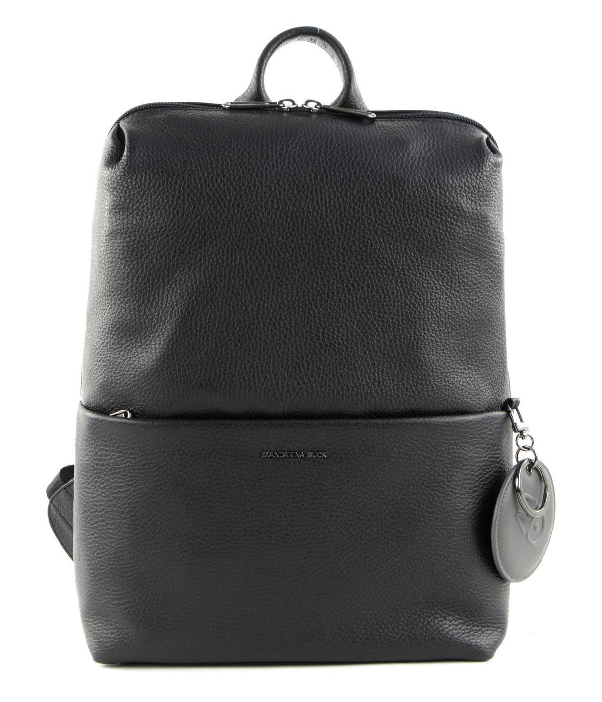 Mandarina Duck Mellow Leather P10fzt38, Mochila para Mujer, Negro (Nero), 35x26x12 (L x H x W)