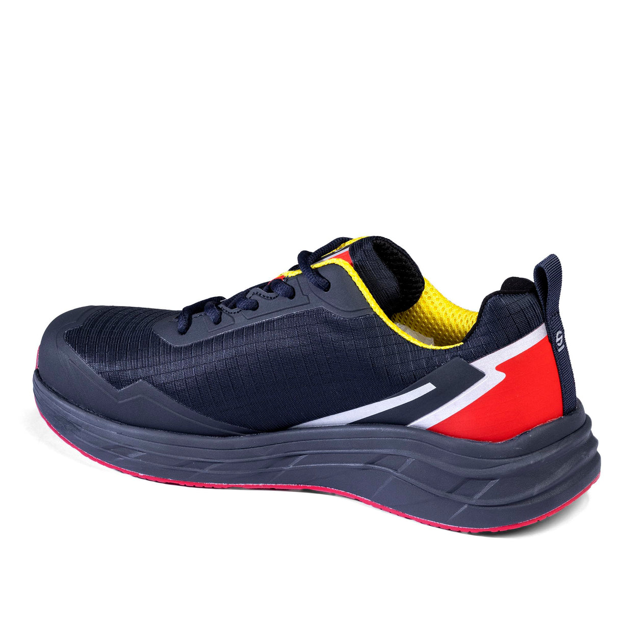 Sparco SBTB0016R0N31043, Zapatos de Seguridad y contra Incendios Unisex Adulto, Navy Blue/Red, 43 EU