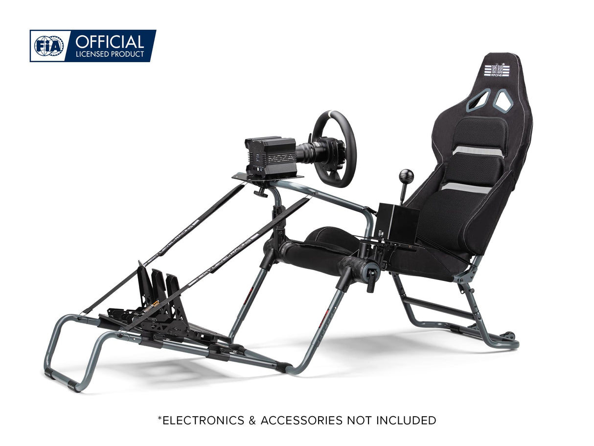 Next Level Racing NLR-S031GR GTLite Pro Foldable Racing Cockpit – Grey Edition (NLR-S031GR)