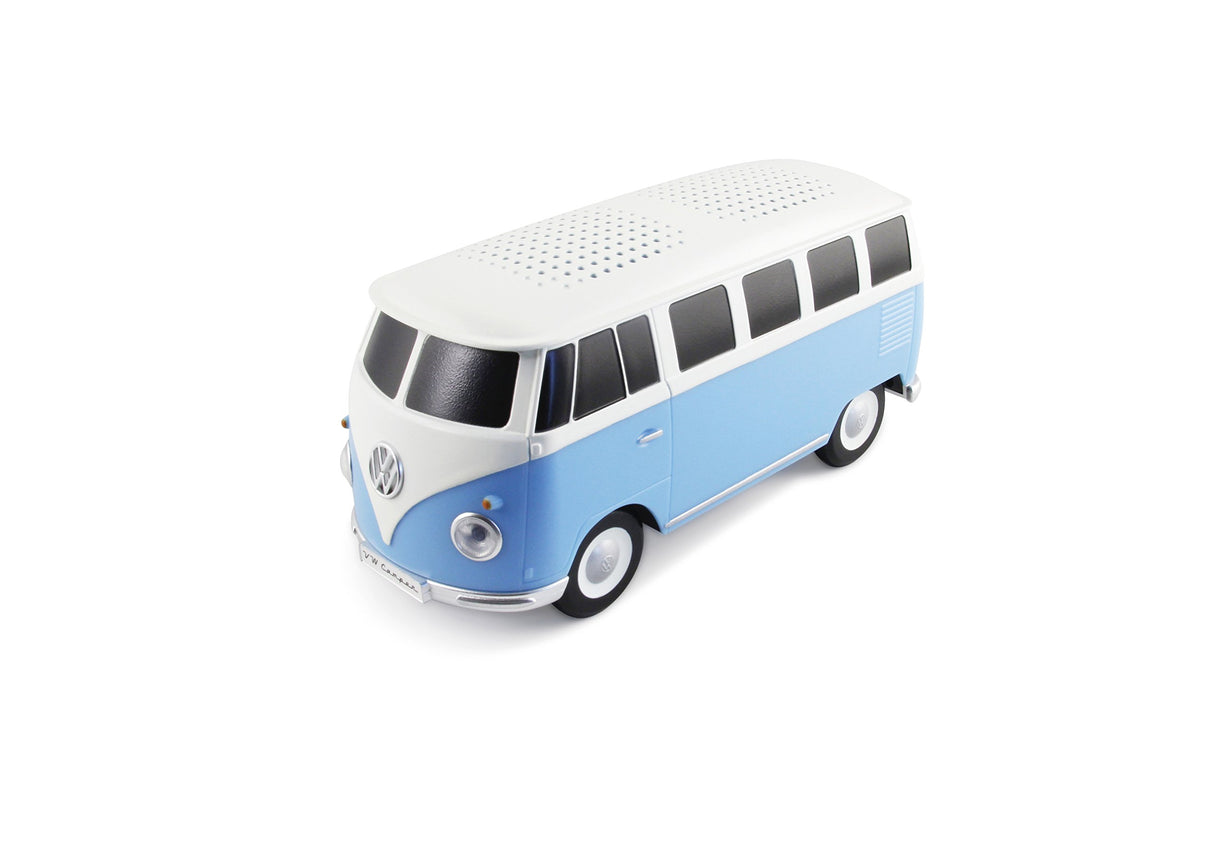 Brisa VW Collection - Altavoz portátil Bluetooth inalámbrico Volkswagen T1 Camper Bus (Escala: 1:20/Bus Clásico/Azul)