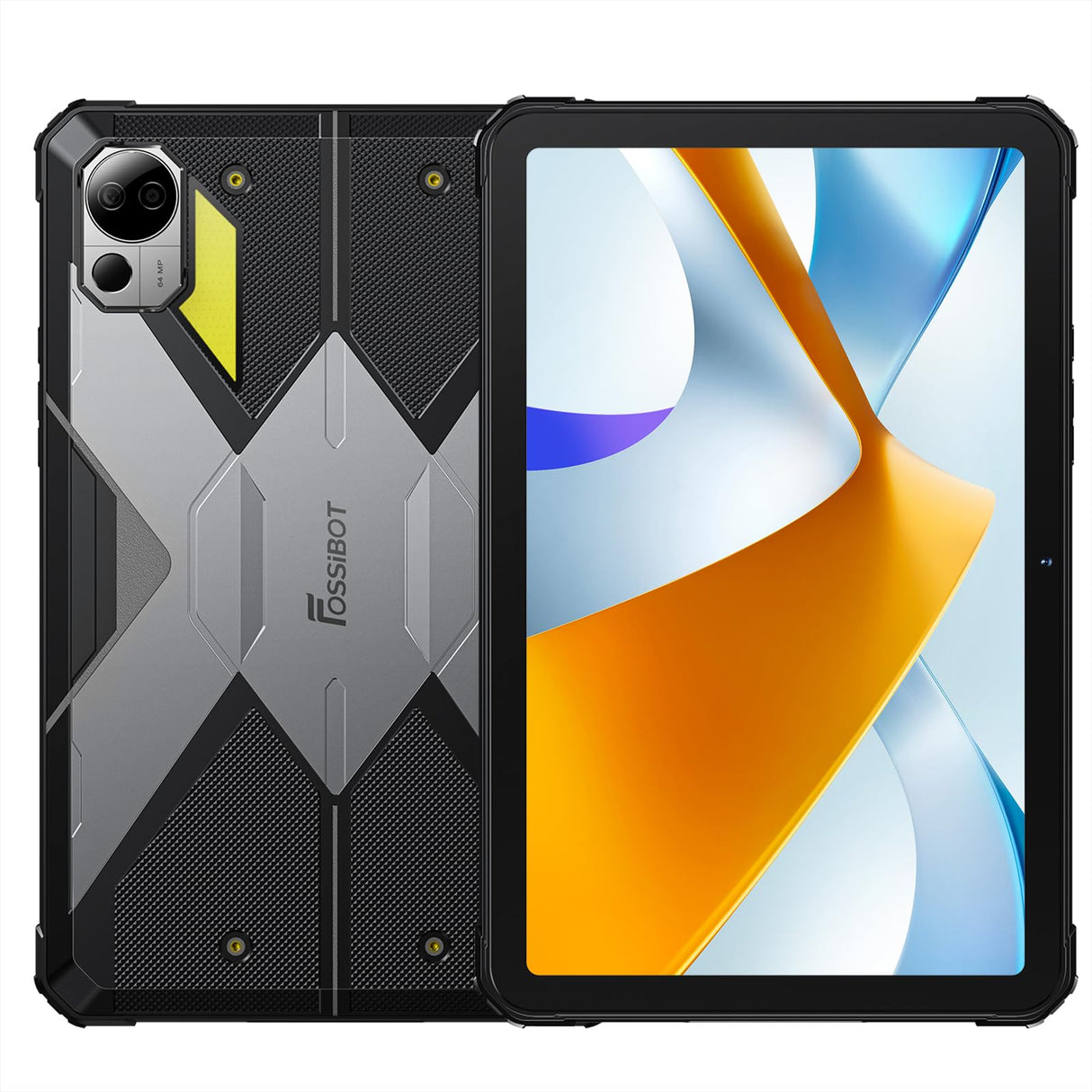 FOSSiBOT DT2 Outdoor Tablet Android 13, 12 GB de RAM + 256 GB de ROM (2 TB Ampliable), Tablet de 10,4 Pulgadas FHD+ 2K, batería de 22000 mAh Robusta Tablet PC, IP68 Resistente al Agua, cámara PDAF de