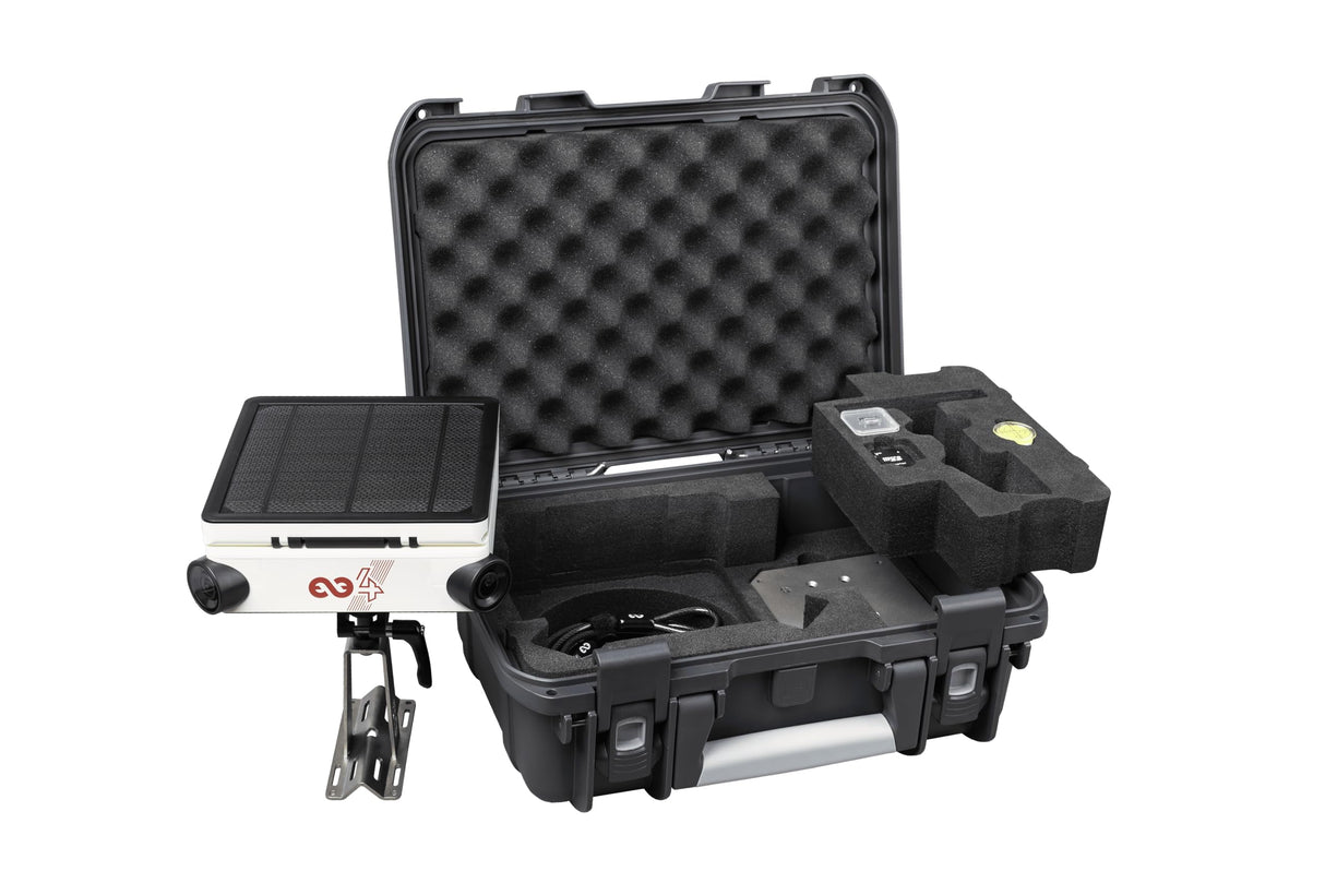 Enlaps Pack Tikee 4 con funda rígida - Cámara de lapso de tiempo 6K y accesorios