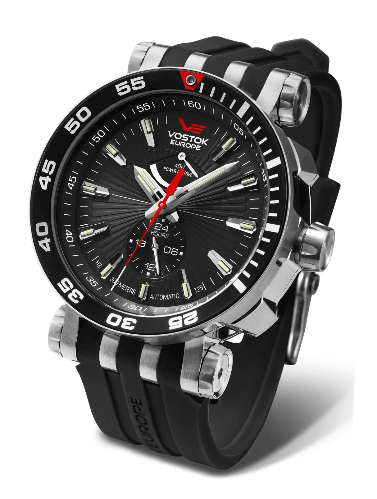 Vostok Europe Energia Rocket 575A538 - Fuente de alimentación automática (Acero Inoxidable)