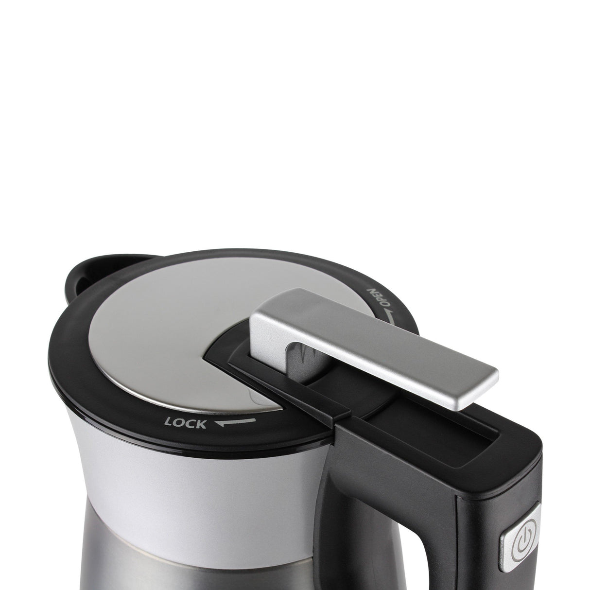 Vektra VEK-1703GP - Vacuum aislado ambientally Eco Friendly Easy para Cordless Kettle, 1,7 litros, grafito gris
