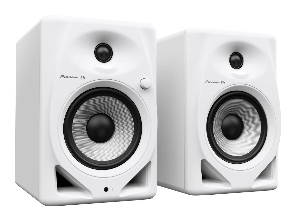 Pioneer DJ DM-50D Monitor de escritorio de 5" (blanco)