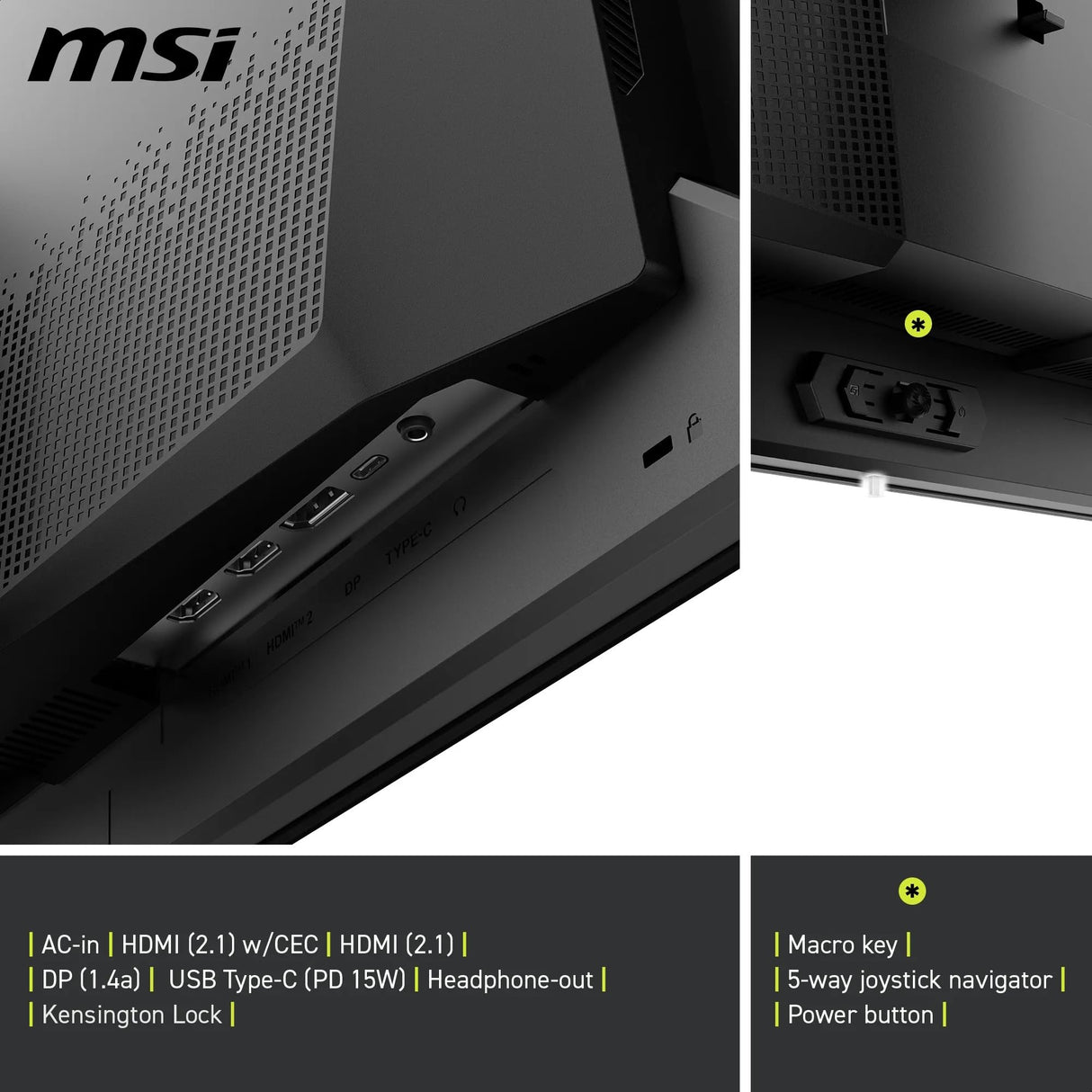 MSI mag 271QP QD-OLED X28 Monitor Gaming WQHD de 27 Pulgadas, Panel OLED Quantum Dot de 2560 x 1440, 280 Hz, 0,03 ms, DisplayHDR True Black 400, inclinación, Altura Ajustable,