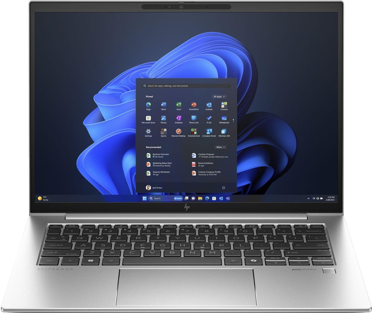 HP EliteBook 845 G11 AMD Ryzen 5 8540U 35,56cm 14Zoll WUXGA 16GB 512GB/SSD LTE W11P 1J War (DE)