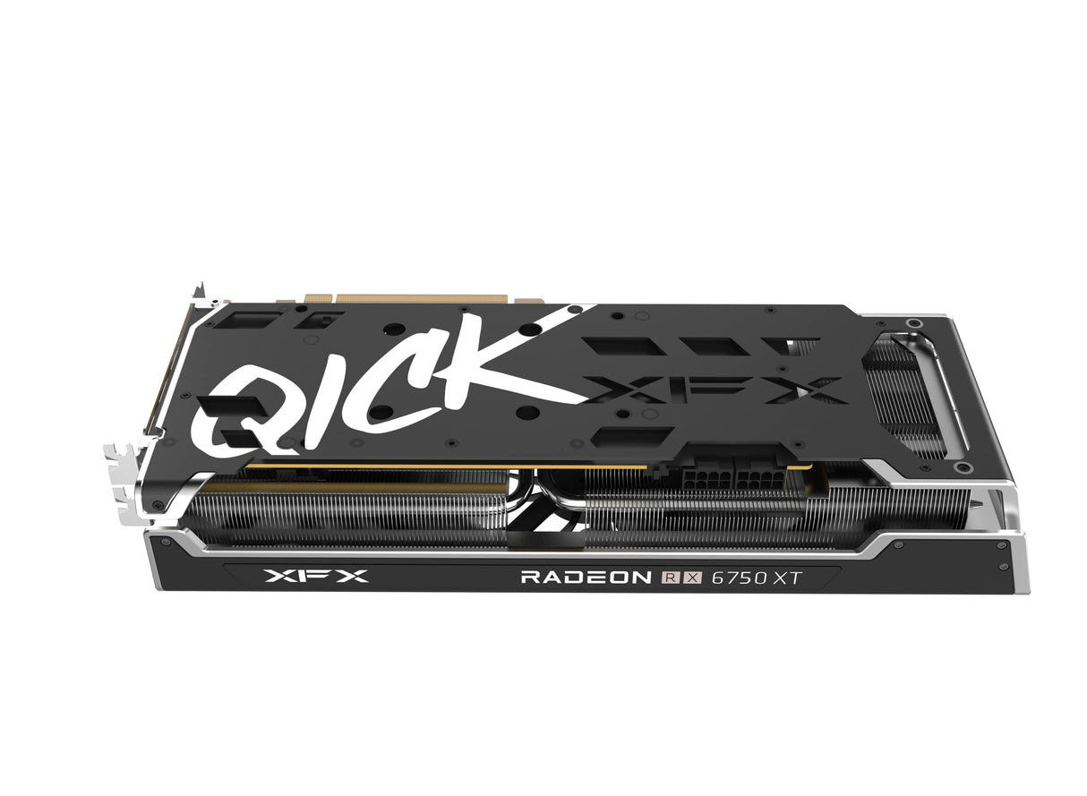 XFX Speedster QICK319 Radeon RX 6750XT Core - Tarjeta gráfica para Videojuegos con 12 GB GDDR6 HDMI 3 x DP, AMD RDNA™ 2 (RX-675XYJFDP)