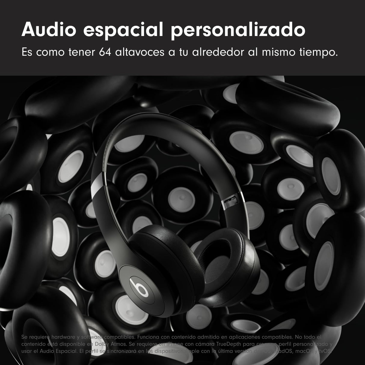 Beats Solo 4 - Auriculares Wireless Bluetooth on-Ear, compatibles con Apple y Android, con hasta 50 Horas de batería - Nergo Mate