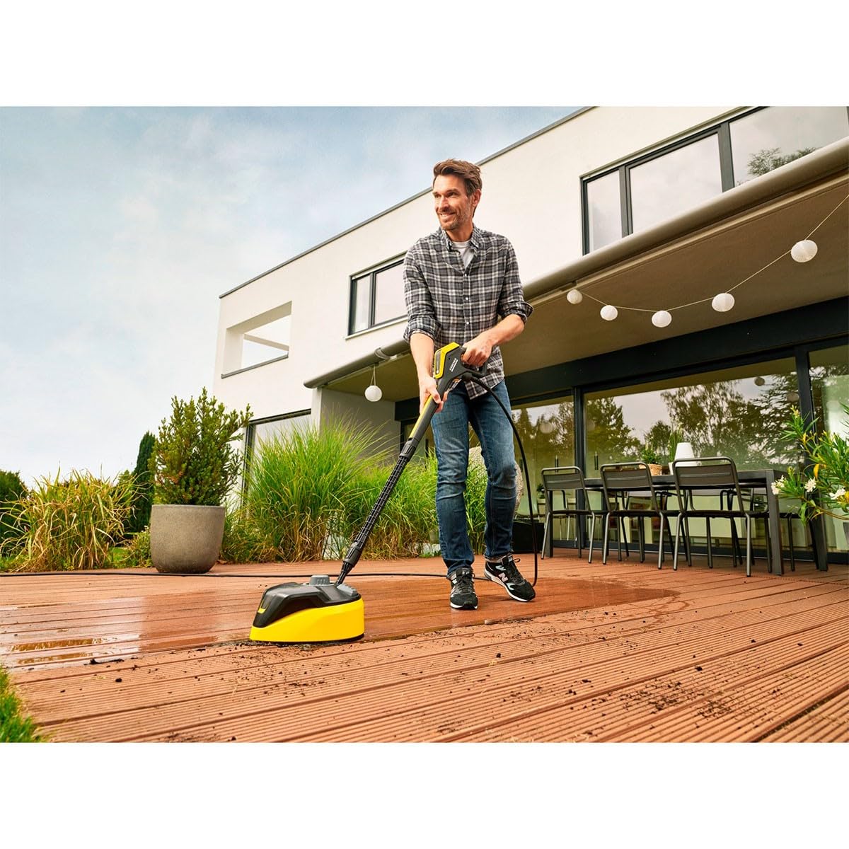 Kärcher Hidrolimpiadora K 7 Premium Smart Control Home, presión: 180 Bar, caudal: 600 l/h, Rendimiento: 60 m²/h, Filtro de Agua, Peso: 17,9 kg, Pistola y Manguera de Alta presión, Lanza Multi Jet