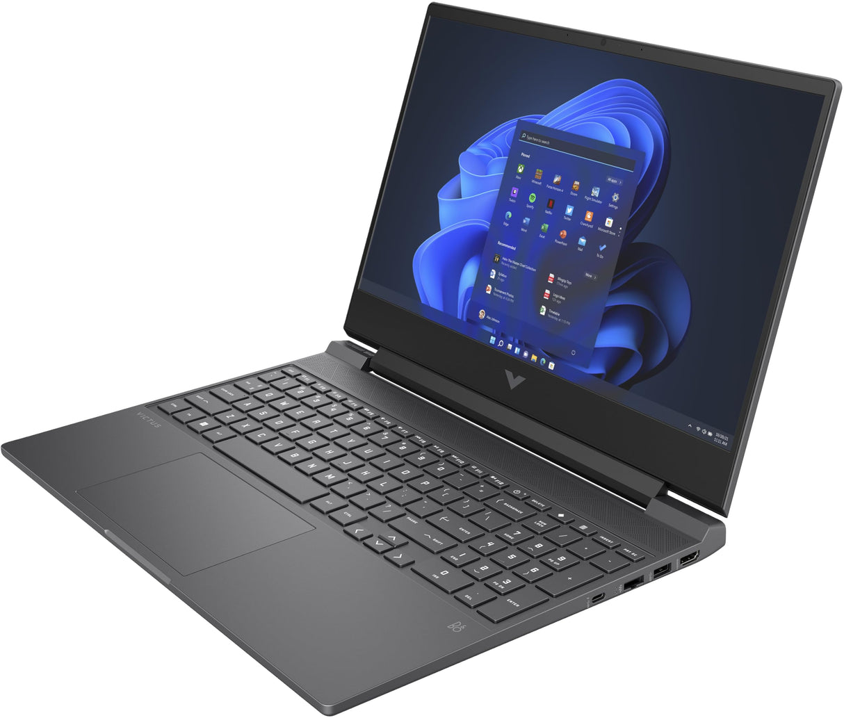 HP VICTUS 15-fb 15,6" FHD IPS, Ryzen 5 5600H, 8GB RAM, 512GB SSD, RX6500M, Windows 11