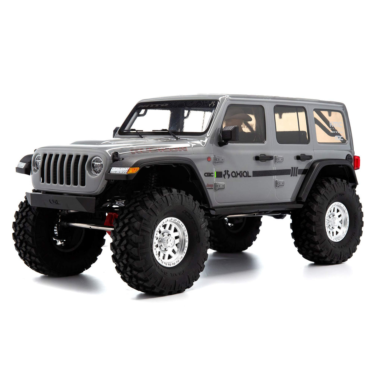 Axial AXI03003BT1 1/10 SCX10 III Jeep JLU Wrangler with Portals RTR RC Truck, Multicolor