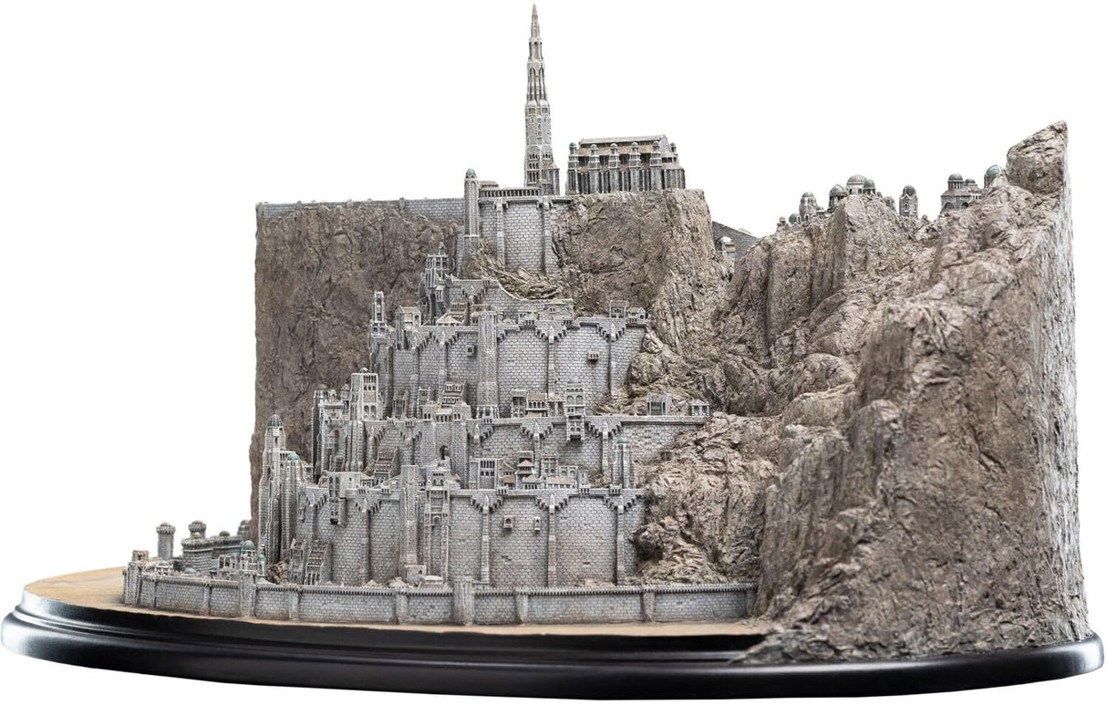 WETA Collectibles El Señor de los Anillos Estatuilla Minas Tirith 21 cm Negro
