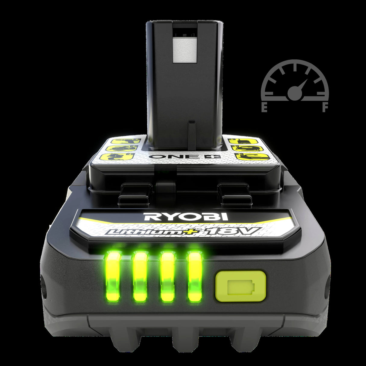 Taladro Ryobi 18v RPD18bL1-2C20S con 2 pilas 2ah y cargador rápido