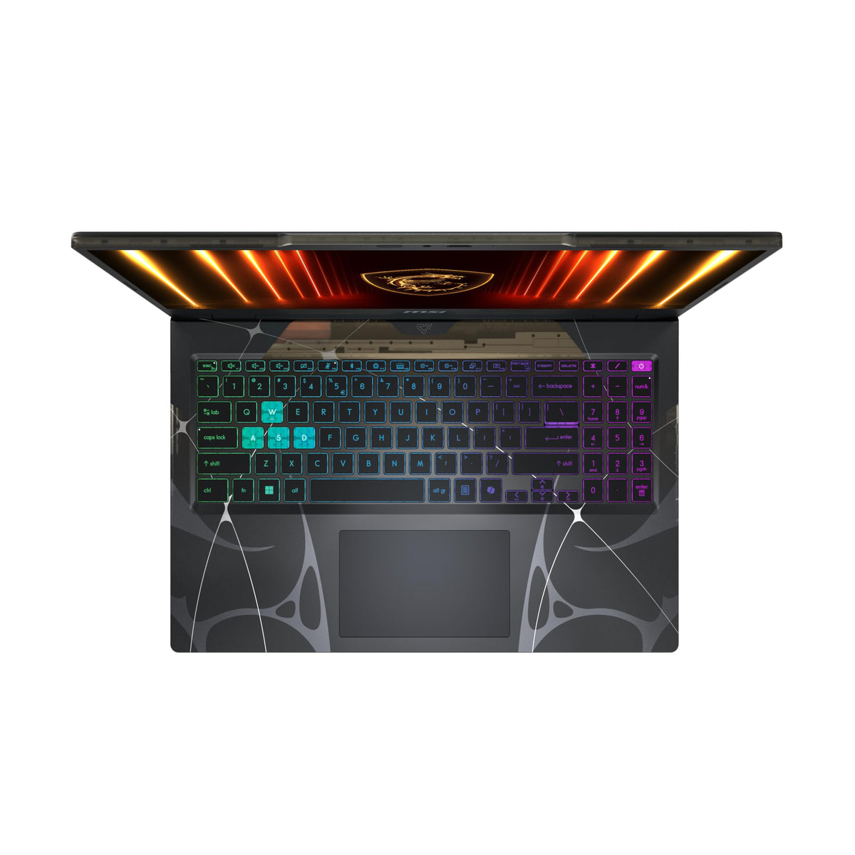 MSI Cyborg 15 B2RWFKG-239XES - Ordenador portátil 15,6" FHD (Intel® Core 7 Processor 240H, RTX 5060, 32GB, 1TB SSD) Translucent Black, Free Dos