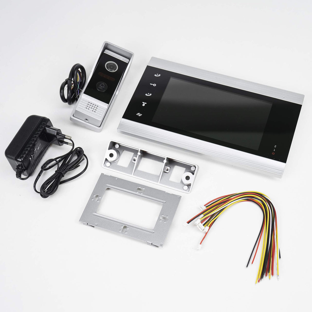 Interfono video inteligente PNI SafeHome PT720MW WiFi HD, P2P, monitor de interior, aplicación dedicada Tuya Smart