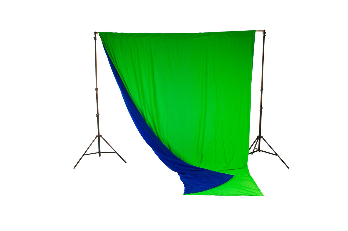 Manfrotto Chromakey - Fondo Cortina (3 x 7 m) Azul/Verde