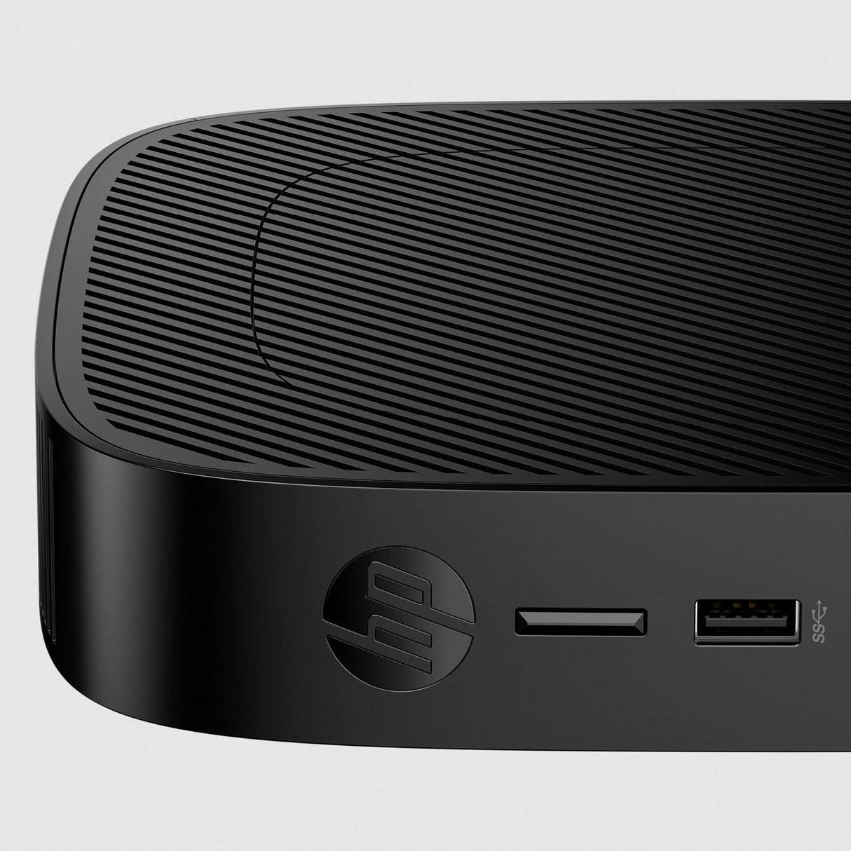 HP Pro t550 - Thin Client - USFF - 1 x Celeron J6412 / 2 GHz - RAM 8 GB - Flash 64 GB - eMMC - UHD Graphics - 1GbE, Bluetooth 5.2, Wi-Fi 6 - Win 10 IoT Enterprise 2021