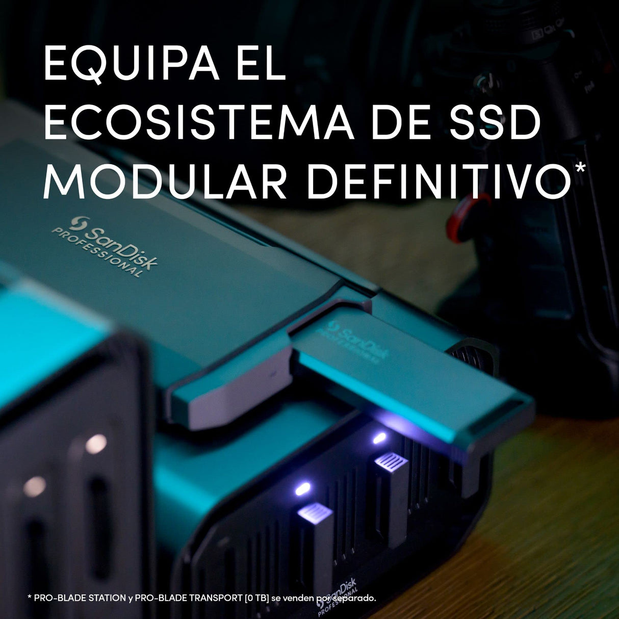 SanDisk Professional PRO-BLADE 4 To SSD Mag jusqu'à 3000Mo/s