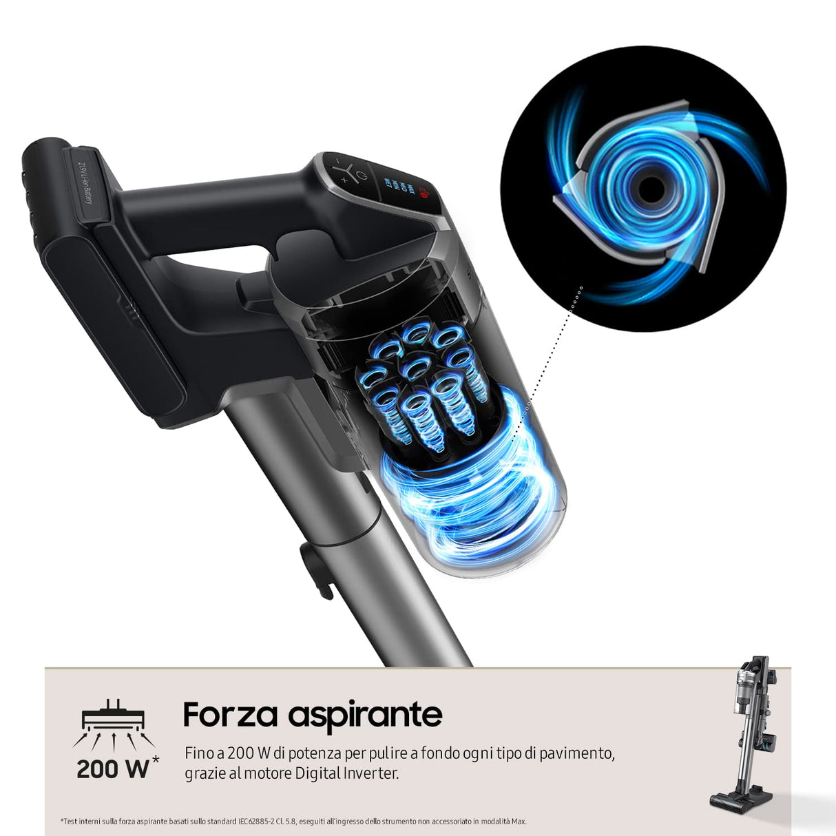 SAMSUNG vs20r9046t3 Jet 90 Complete, Plata y Negro