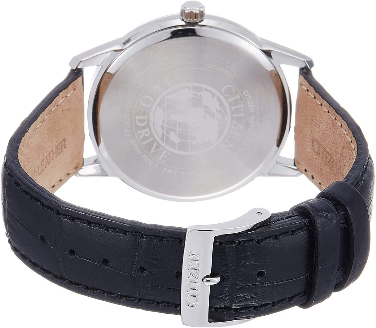 Citizen Reloj Analógico para Hombre de Cuarzo con Correa en Cuero AW1231-07E