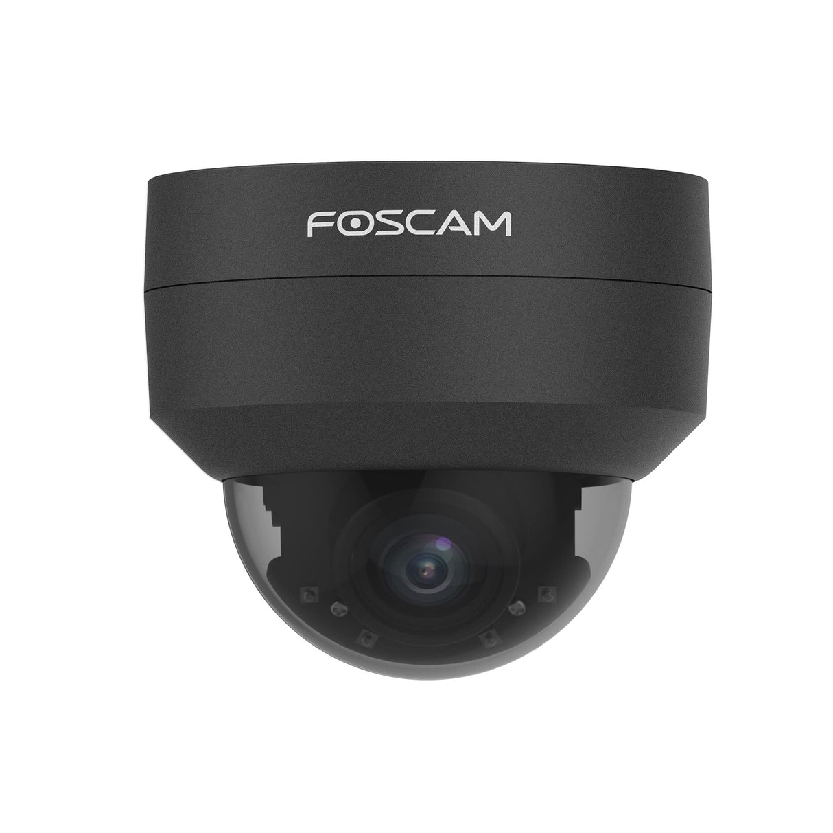 Foscam D4Z-B – Cámara IP Wi-FI Exterior motorizada 4MP – Zoom óptico x4 – Detección de Movimiento Inteligente 1 Unidad (Paquete de 1) Negro