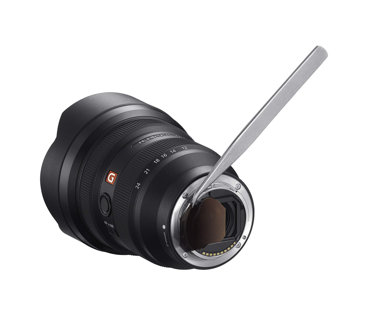 Sony SEL1224GM - Objetivo Ultra Gran Angular (12-24 mm, F2.8, Formato Completo, Compatible con Las Series A9 y A7, E-Mount, Premium) color negro