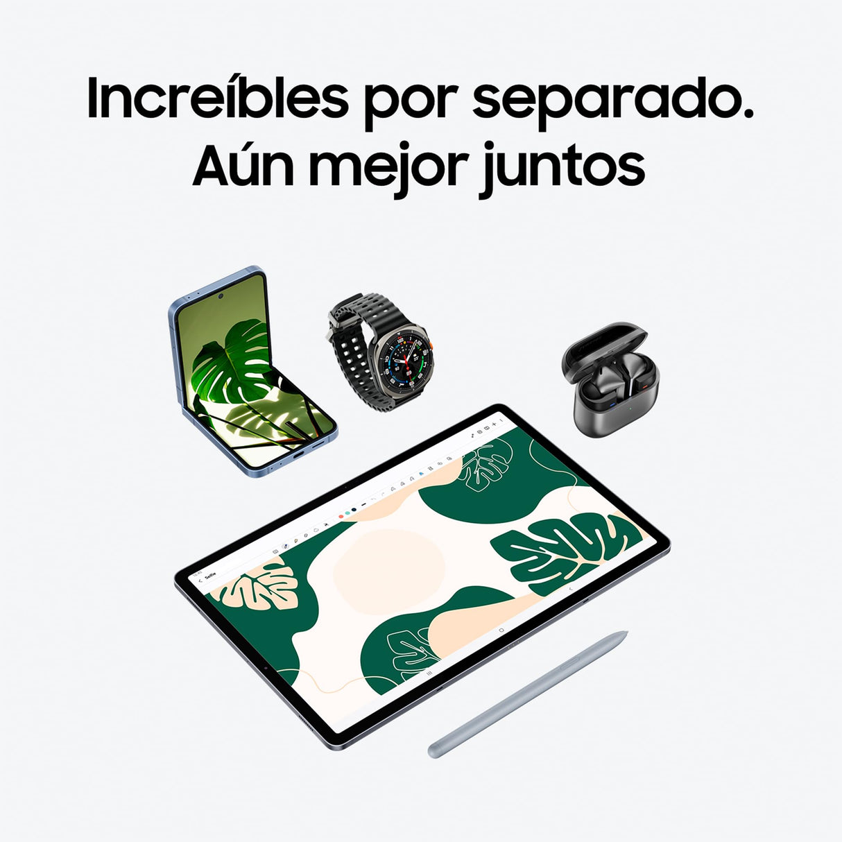 Samsung Galaxy Tab S10+ 256GB + Cargador - Tablet IA, Tableta Android Wifi, 12GB RAM, Pantalla AMOLED, Antirreflejos, S Pen Incluido, Plata (Versión Española)