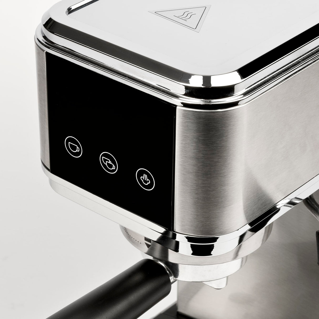 G3 Ferrari G10189 Tiffany Máquina de Café Espresso, 15 Bares, Calientatazas, Compatible con Monodosis y Café Molido, Función de Stop, Vaporizador para Capuchino, 3 Filtros IOX, Depósito de 1L, Gris