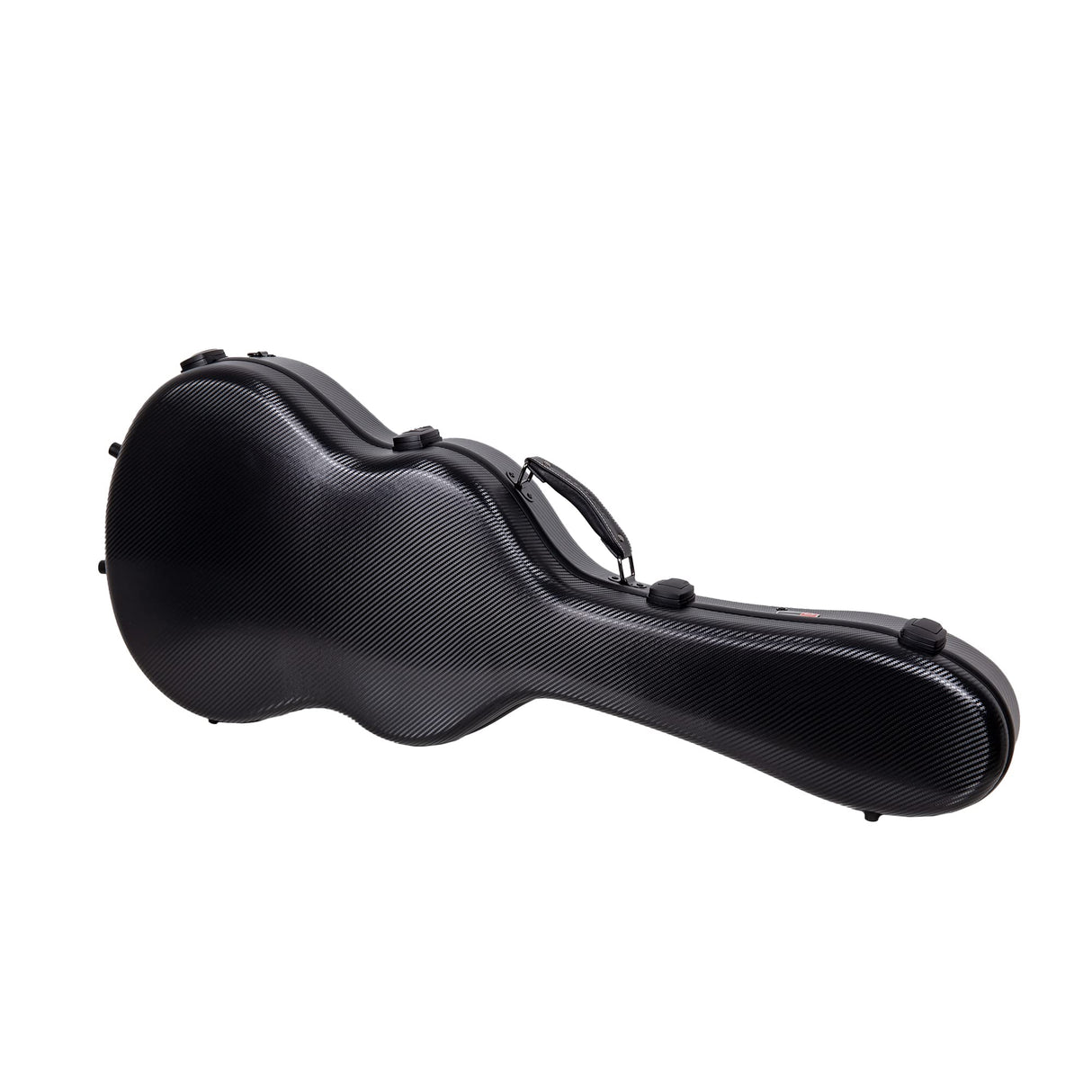 Crossrock Funda de policarbonato para Guitarras clásicas 4/4, Funda antiarañazos, Color Negro (CRF4020CBK), Black, 4/4 Classical, Guitarra clásica