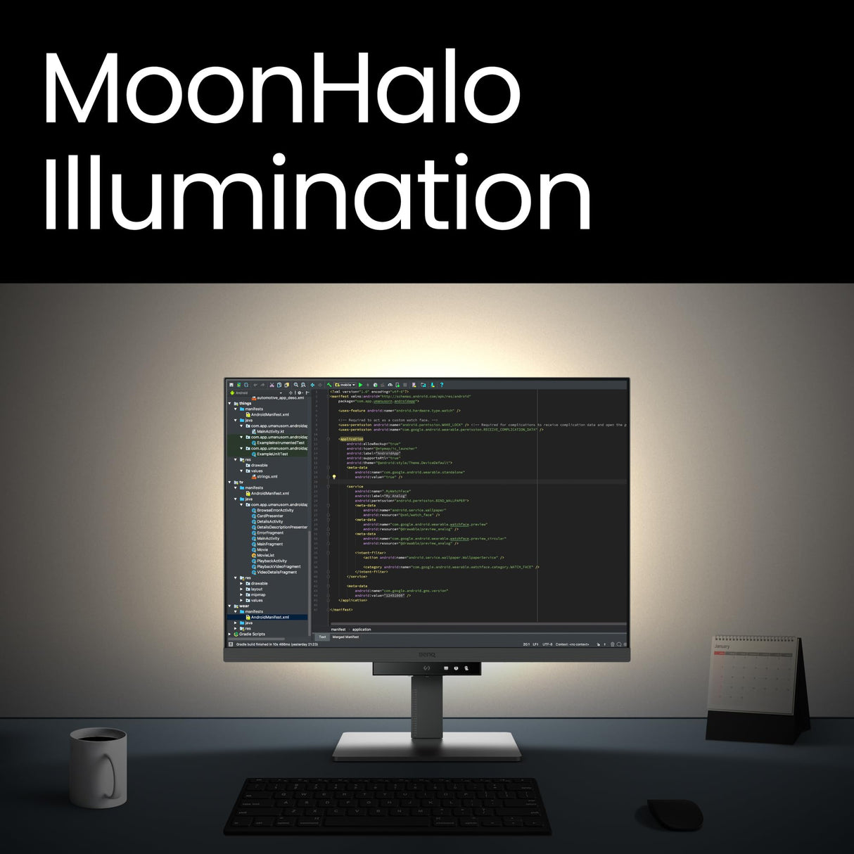 BenQ Monitor de programación RD280U 4K+ 3840x2560 de 28.2" with Backlight, Modos de programación avanzado, tecla rápida de programación, diseño ergonómico, Ratio Especial de 3:2, Modo circadiano