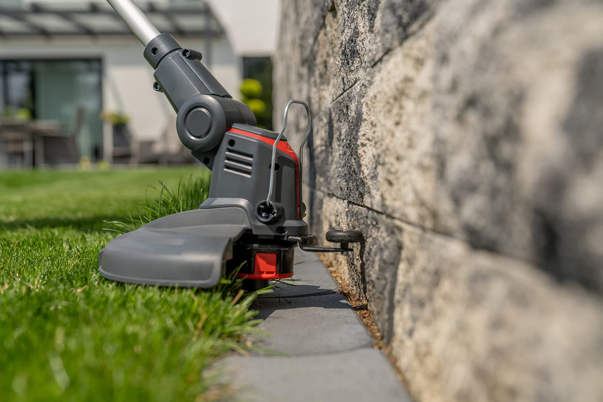 AL-KO Desbrozadora inalámbrica GT 1825, batería de Ion de Litio de 18 V (batería y Cargador incluidos), Ancho de Corte de 25 cm, Mango telescópico, Punta automática, Incluye Bobina de Hilo de