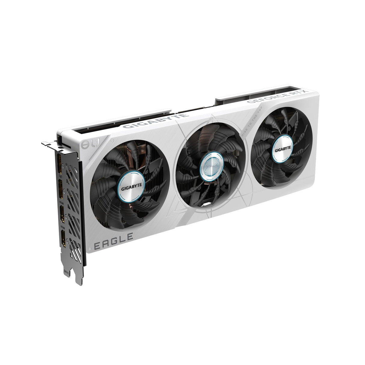 Gigabyte GeForce RTX 4060 Ti Eagle OC Ice 8G, 3 ventole WINDFORCE, 8 GB 128-bit GDDR6, GV-N406TEAGLEOC ICE-8GD Scheda Video