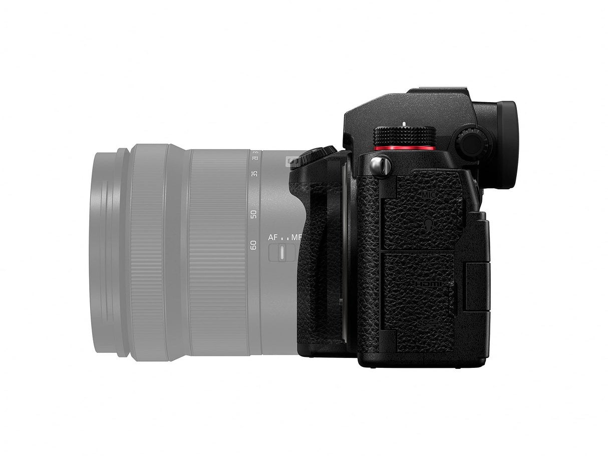 Panasonic LUMIX S DC-S5KCE-EG - Cámara de Formato Completo con Dos Objetivos: S-R2060 (20-60 mm, F3,5-5,6) y S-S50 (50 mm, F1,8) Negro