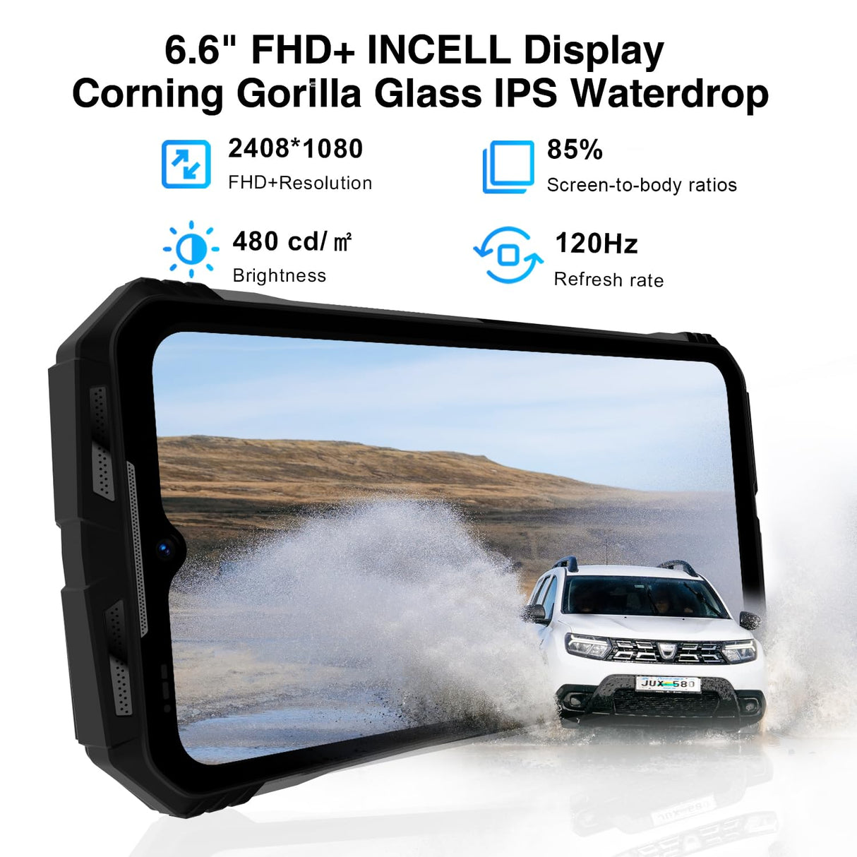 Doogee S110 12GB/256GB Negro - Teléfono móvil Rugged Marca