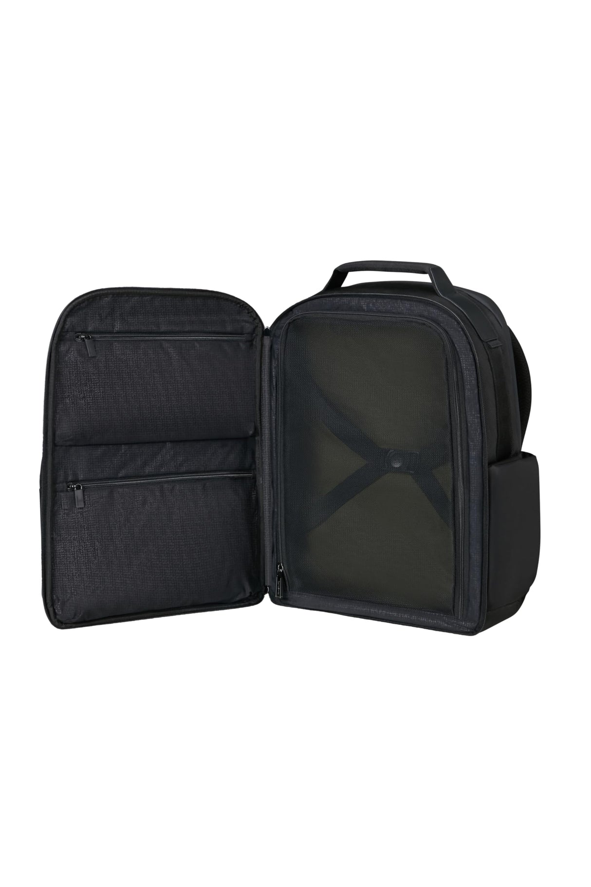 Samsonite Openroad 2.0 - Bolsillo de cabina EasyJet con compartimento para computadora portátil 15.6 pulgadas, 35 x 20 x 45 cm, 22.5 L, 1.40 kg, mano, mochila de aviones subestimales, negro (negro)