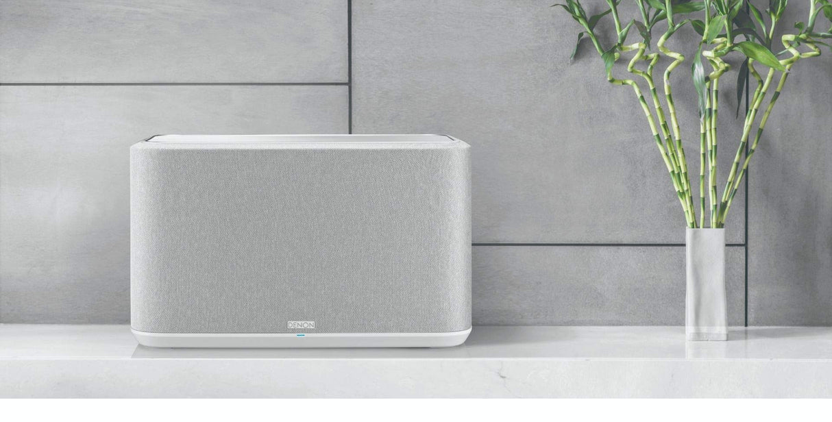 DENON Home 350, Altavoz multiroom con Sistema HEOS Integrado, Color Blanco