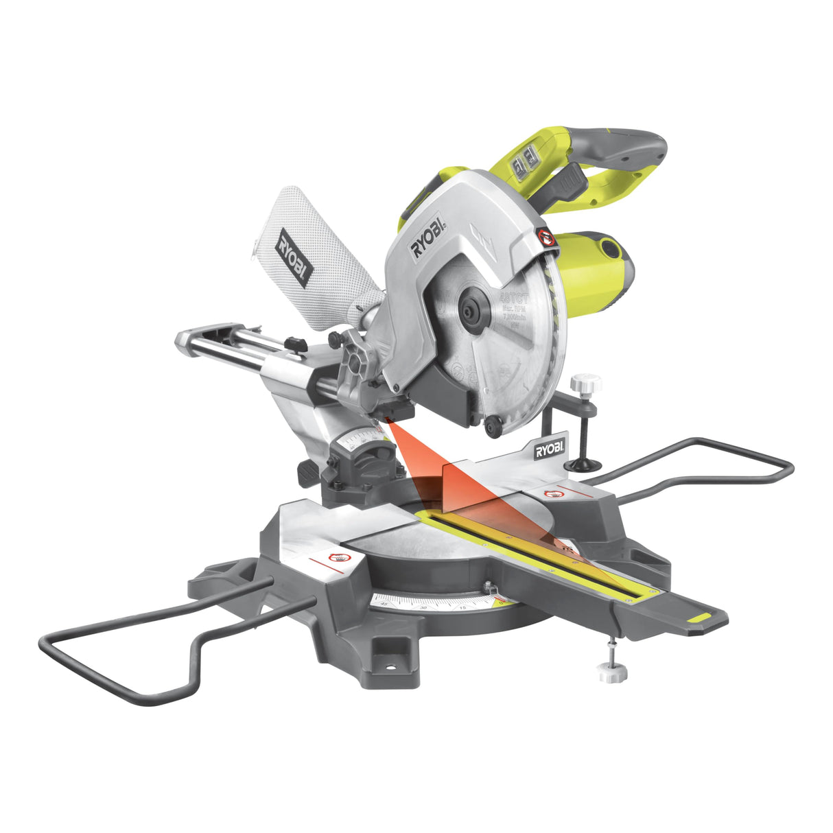 Ryobi 5133002861 EMS305RG - Sierra Ingletadora Deslizante