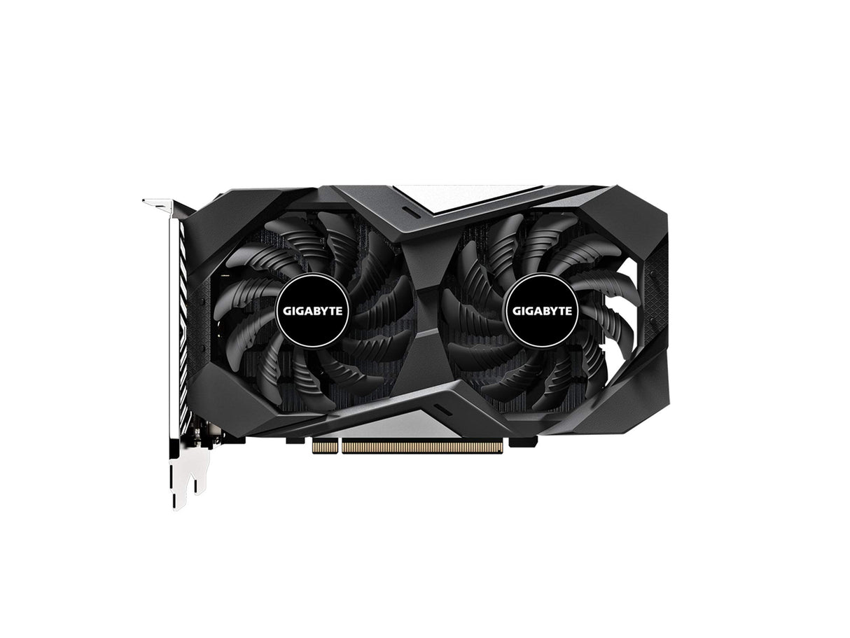 Gigabyte Tarjeta gráfica GeForce GTX 1650 D6 WINDFORCE OC 4G (Rev. 2.0), tamaño Compacto de 172 mm, 4 GB GDDR6 de 128 bits, GV-N1656WF2OC-4GD REV2.0 Tarjeta de Video