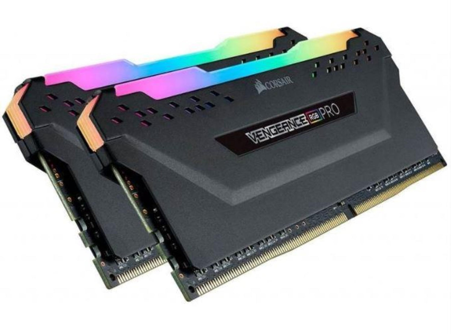 CORSAIR Vengeance RGB Pro SL 32GB (4x8GB) DDR4 3600 (PC4-28800) C18 1.35V Módulos de Memoria de Alto Rendimiento - Negro