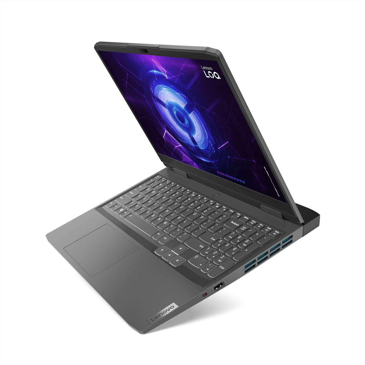 Lenovo LOQ Gen 8 - Ordenador Portátil Gaming 15.6" FullHD 144Hz (Intel Core i5-12450H, 16GB RAM, 512GB SSD, NVIDIA GeForce RTX 4060 8GB, Sin Sistema Operativo) Gris Oscuro - Teclado QWERTY Español