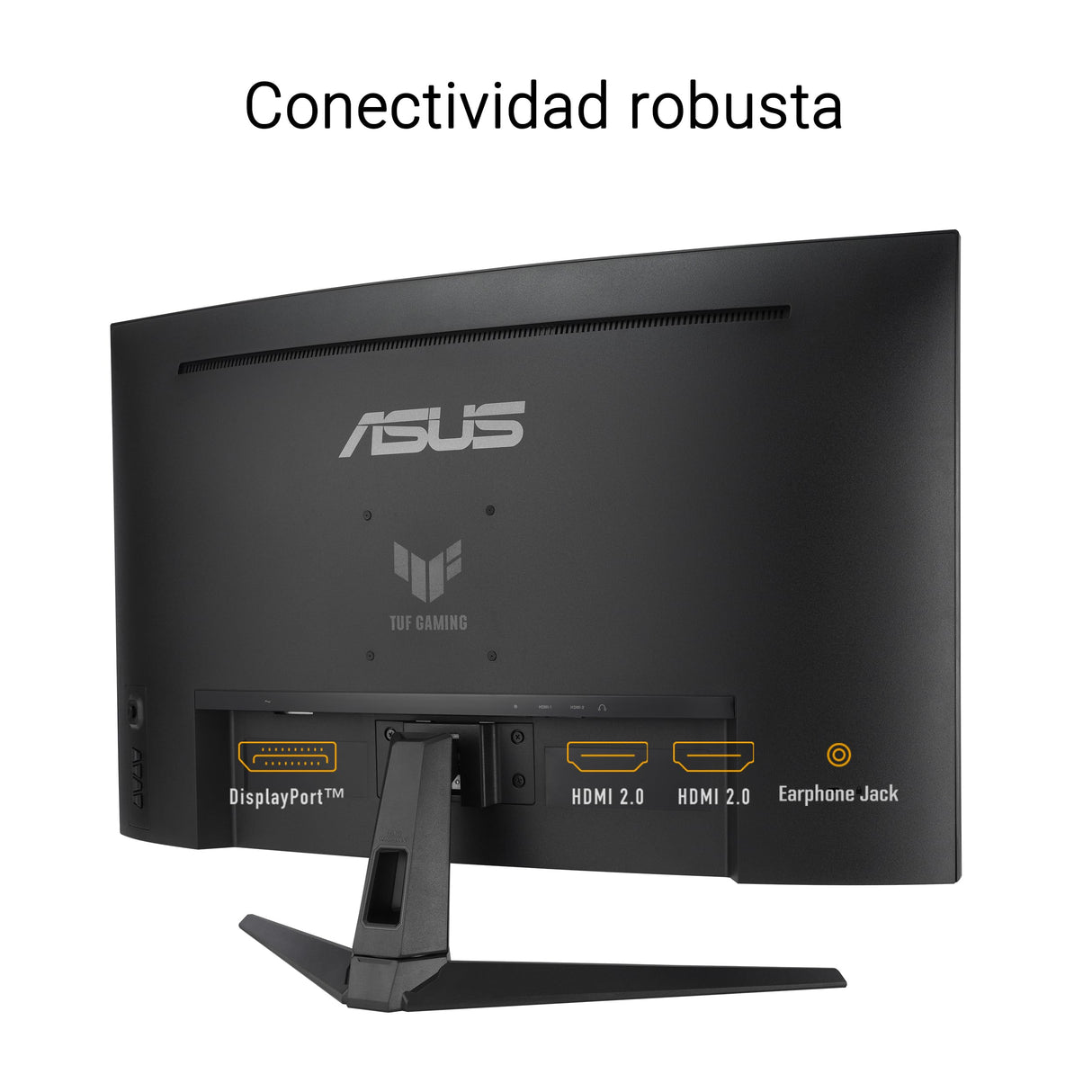 ASUS TUF Gaming VG32VQM5B - Monitor de 31,5", Full HD, Curvo, 250 Hz (OC), ELMB Sync, FreeSync Premium, Tiempo de Respuesta de 0,5 ms, 120% sRGB, DisplayWidget Center