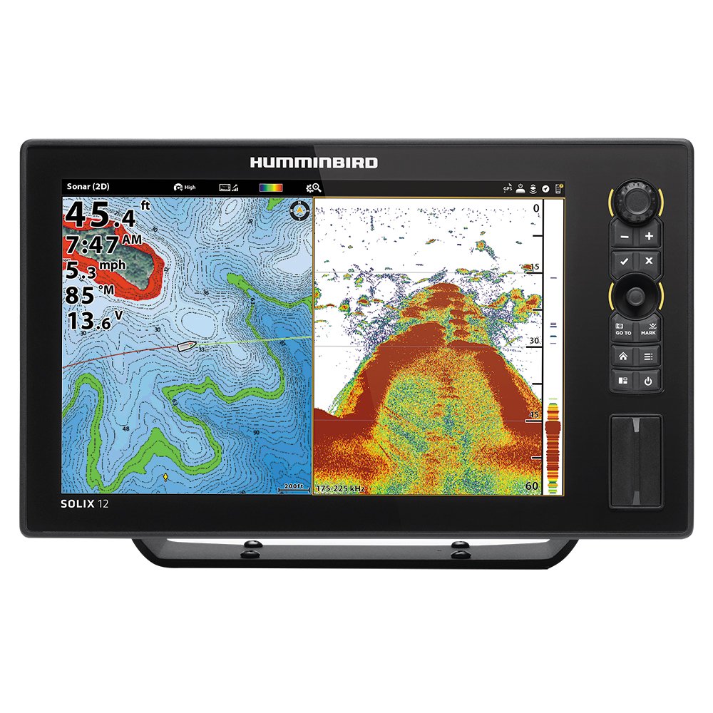 HUMMINBIRD NS-641 SOLIX 12 Chirp MSI GPS G2, Unisex-Adult, Multicolor