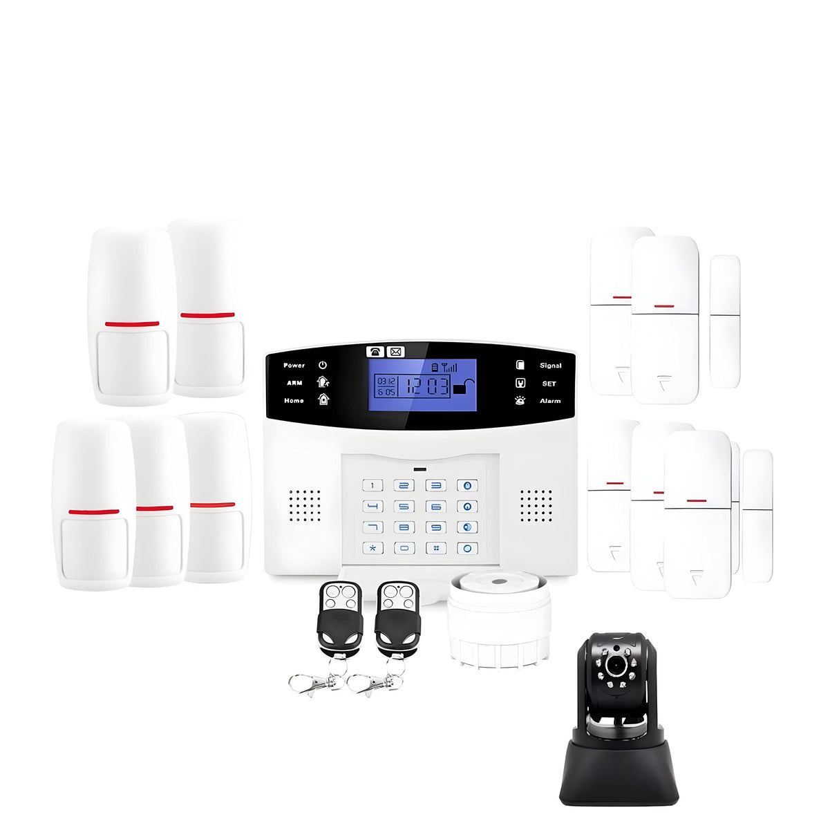 Alarma de casa con cámara IP lifebox Evolution Kit ip1