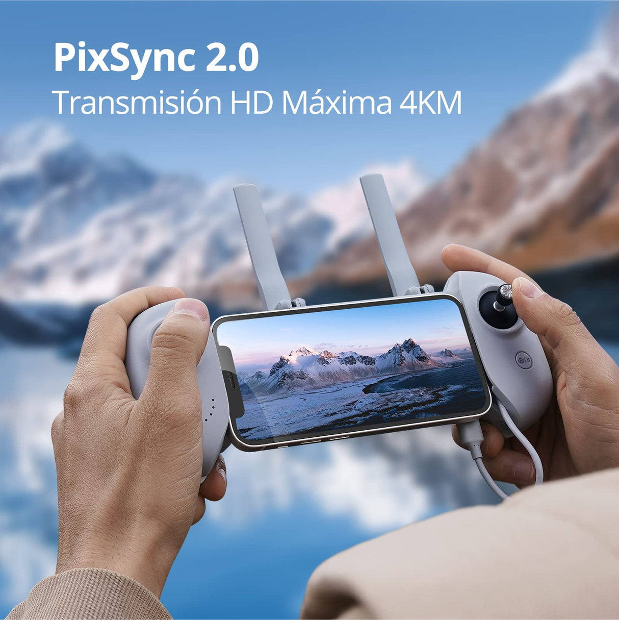 Potensic ATOM SE Combo GPS Drone con Cรกmara 4K, 62 Mins de Vuelo, Menos de 249g, EIS, Max 4KM Transmisiรณn, Velocidad Max 16m/s, Tecnologรญa ShakeVanish, FPV con Auto-Retorno para Adulto, C0