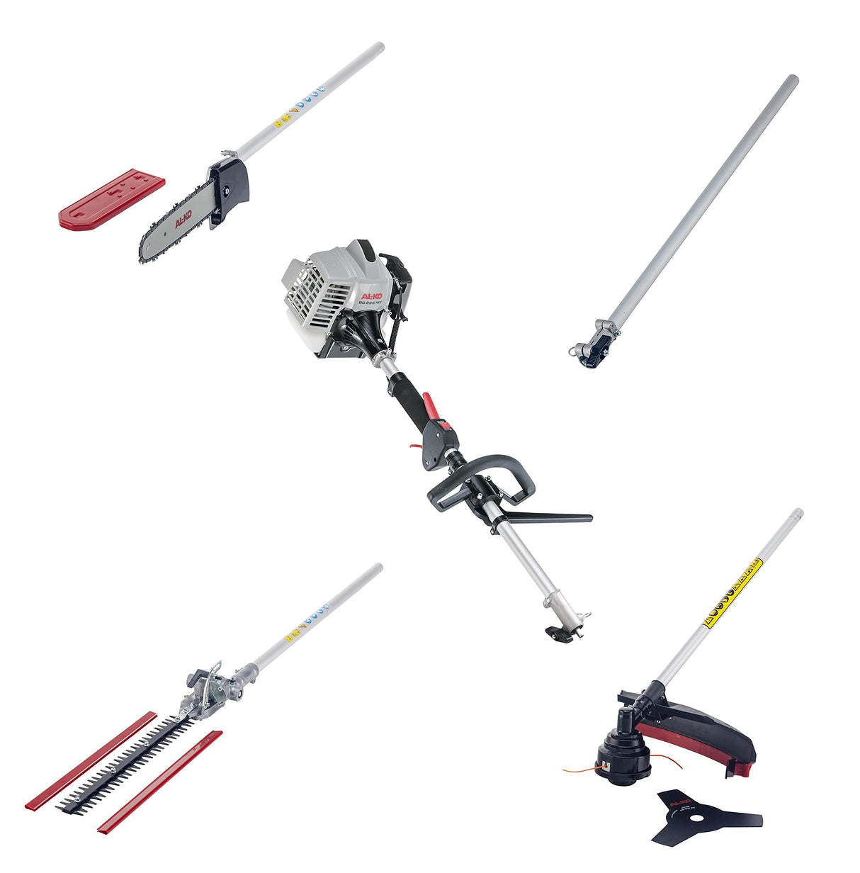 AL-KO 113787 BC 260 MT - Kit completo de gasolina multiherramienta 0,75 W, color plateado