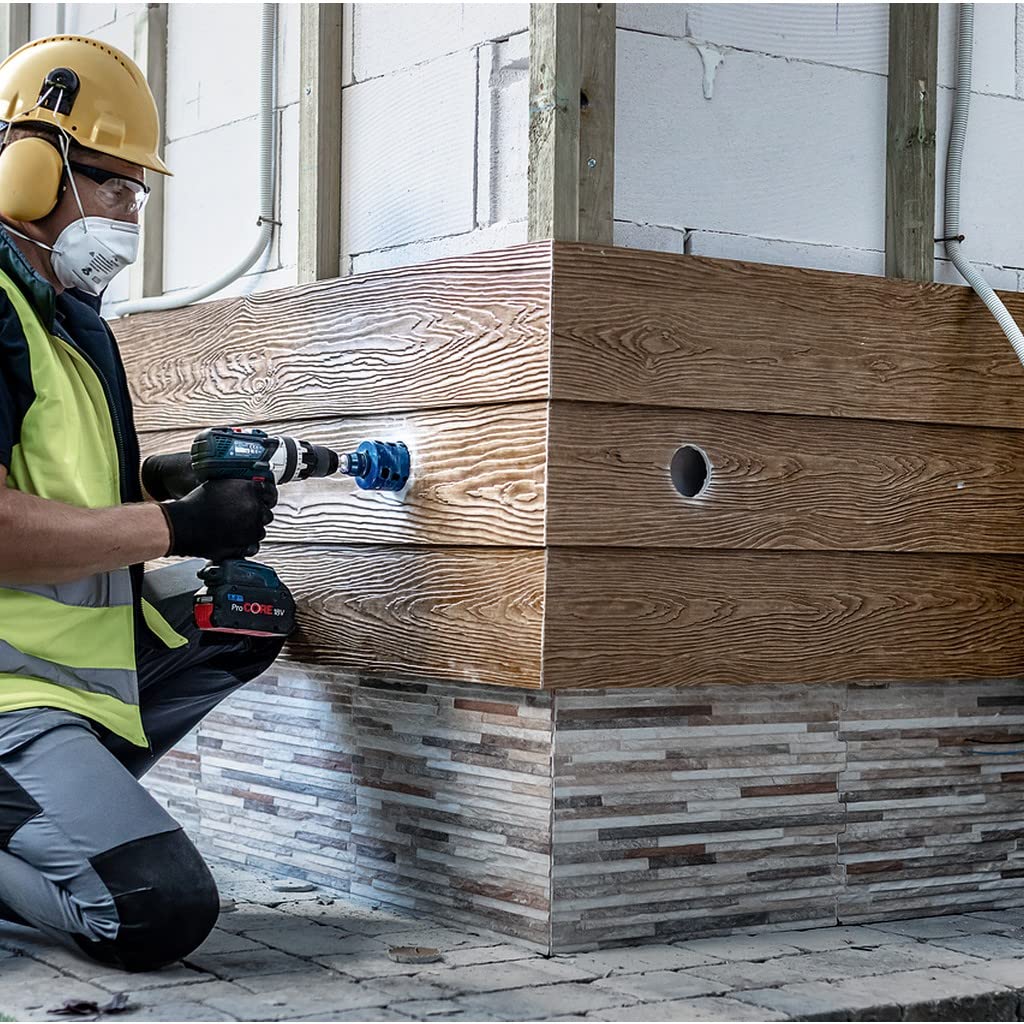 Bosch Professional 14x Set de sierras de corona Expert Tough Material (Accesorios Taladro de impacto rotativo), Gris, Ø 20-76 mm