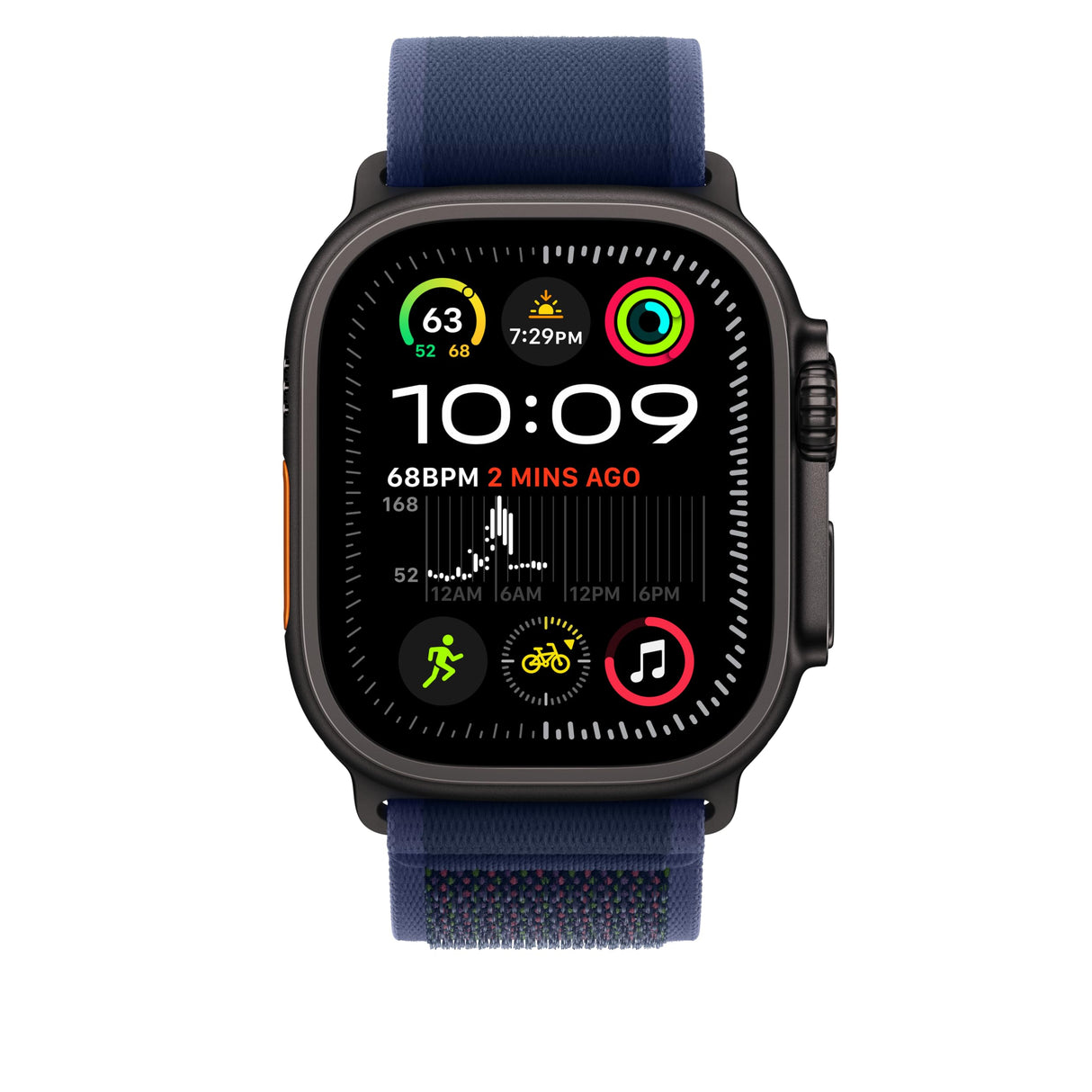 Apple Watch Band - Correa Loop Trail - 49 mm - Azul - Talla S/M