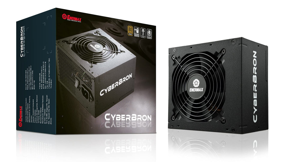 Enermax CYBERBRON Unidad de Fuente de alimentación 700 W 24-Pin ATX Negro