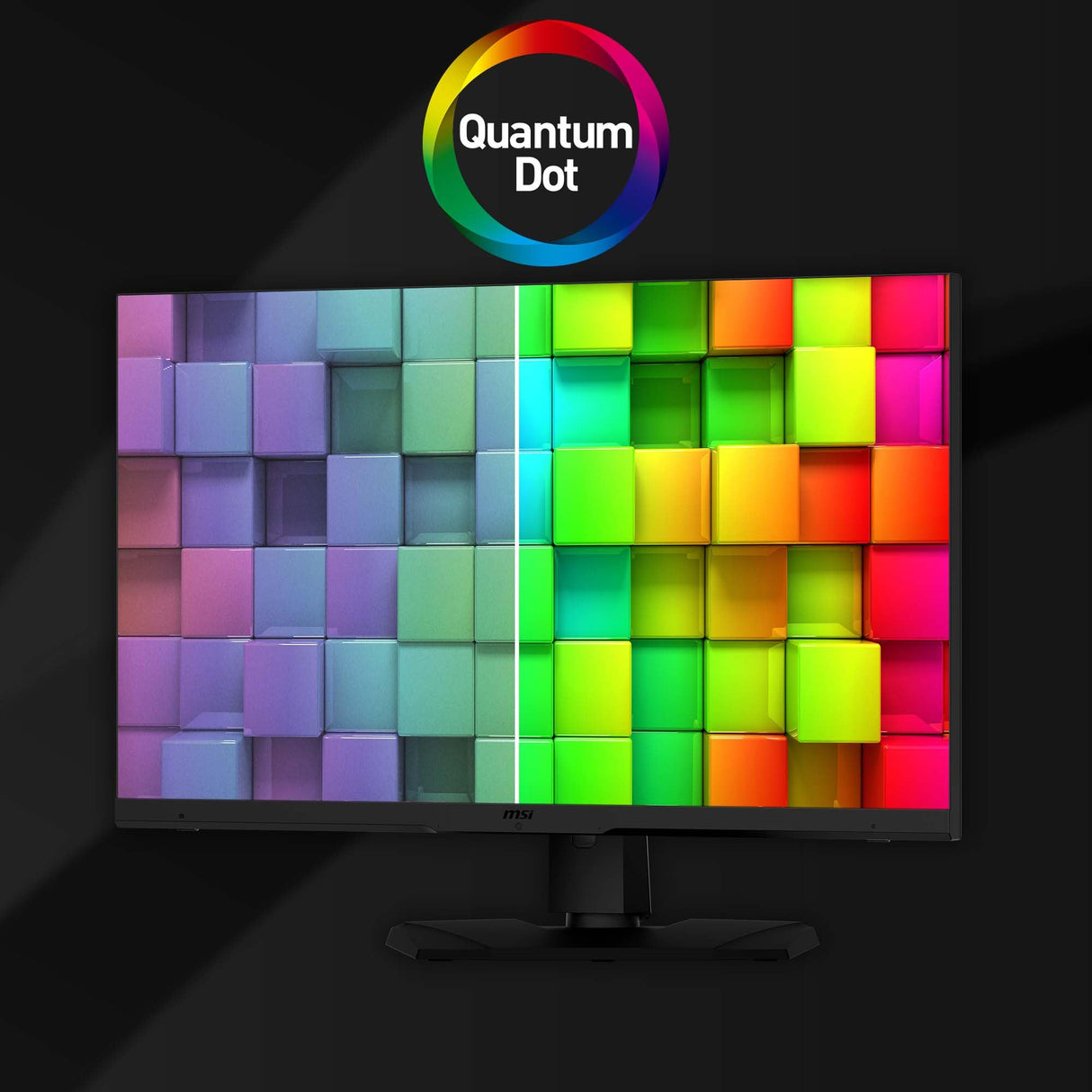 MSI Optix MPG321QRF QD – Monitor Gaming de 32”, 175Hz, 2560x1440 (WQHD), ratio 16:9, G-SYNC Compatible, brillo 600 nits, 1 ms de respuesta, negro, compatible con consolas
